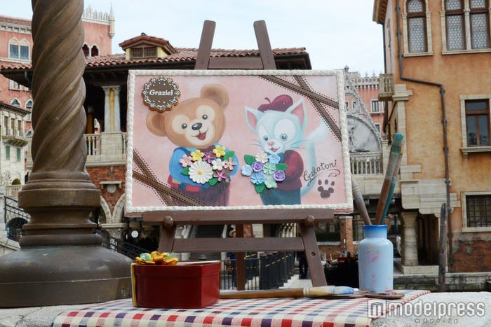 ジェラトーニが書いた絵(C)モデルプレス