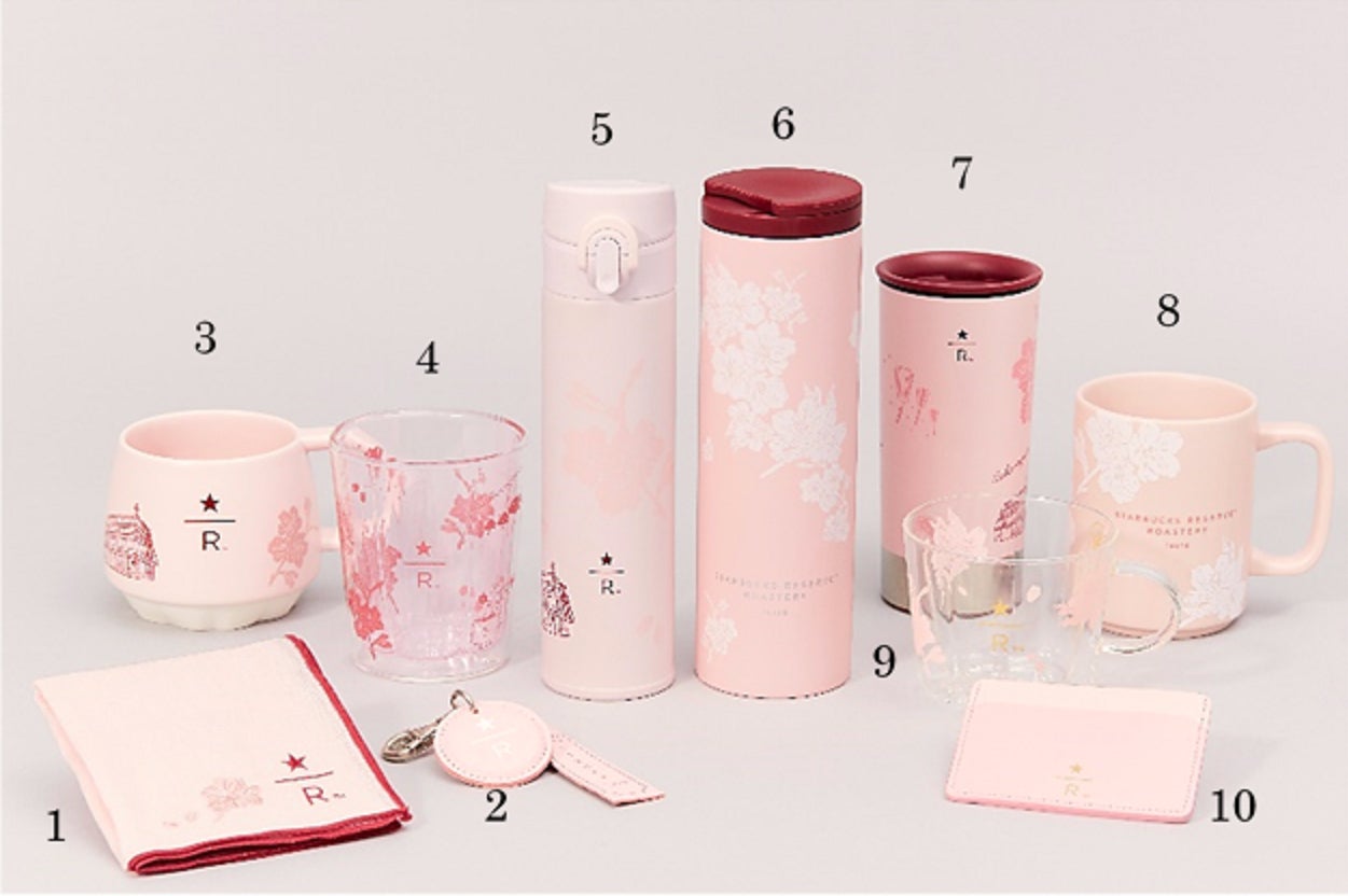 SAKURA シリーズグッズ ／画像提供：スターバックス コーヒー ジャパン　