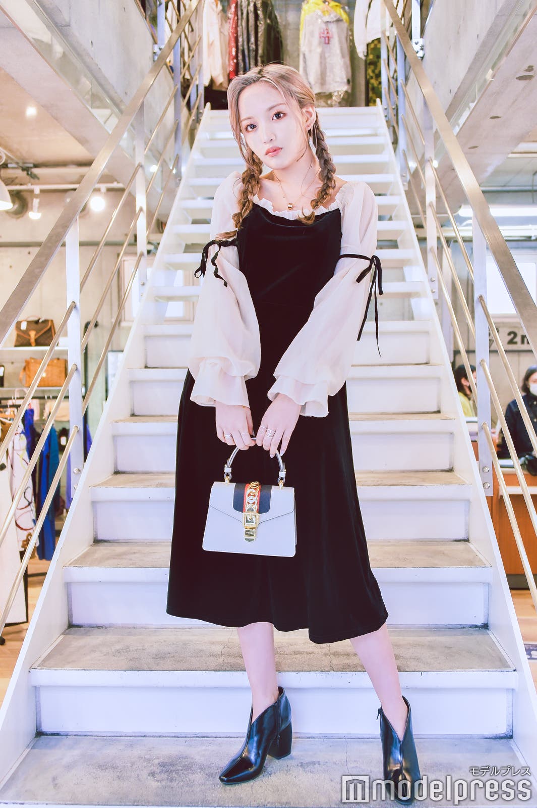 ねおが選ぶ春のデートコーデ (C)モデルプレス