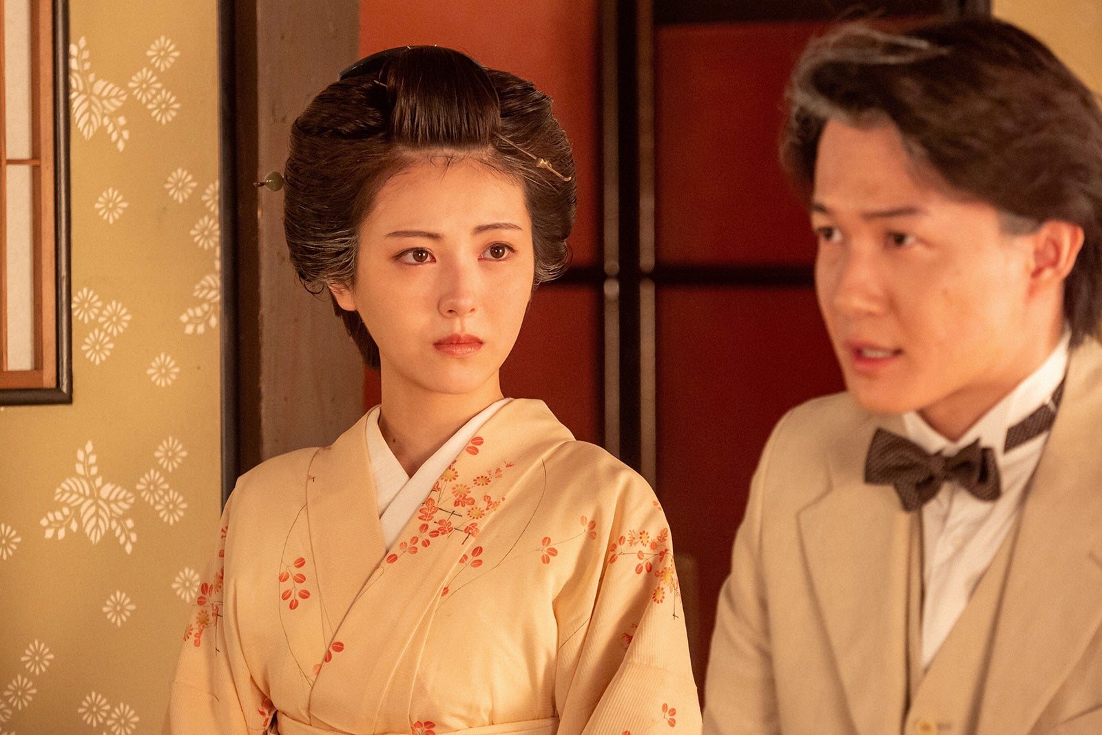 浜辺美波、神木隆之介「らんまん」第120話（C）NHK