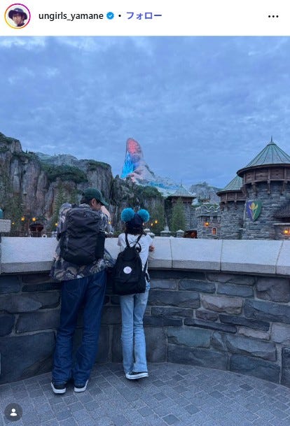 山根良顕Instagramより
