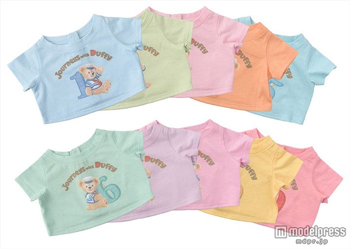 1~10の数字とダッフィーがデザインされた新シリーズ/(C)Disney