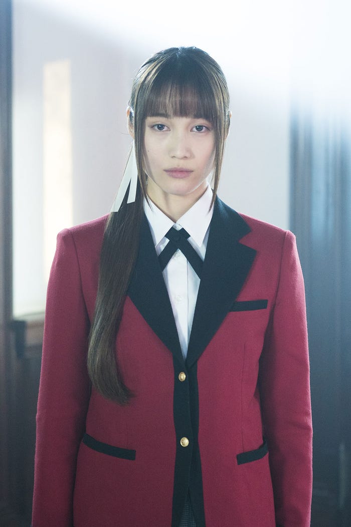 中村ゆりか(C)河本ほむら・尚村透/SQUARE ENIX・ドラマ「賭ケグルイ」製作委員会・MBS