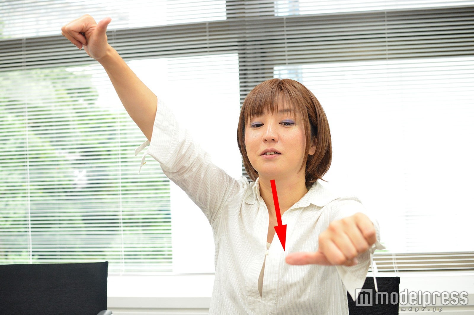 メトロノームなど、一定のリズムに合わせる（C）モデルプレス