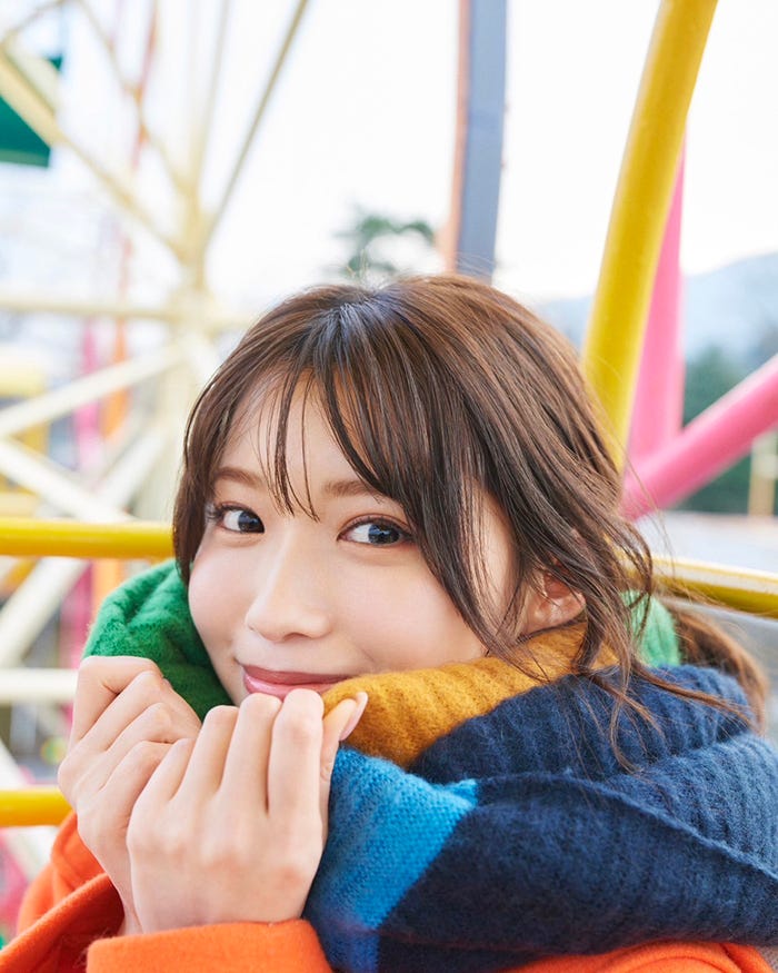 古田愛理/撮影:熊木優(io)/1st写真集「体感温度」先行カットより(提供写真)