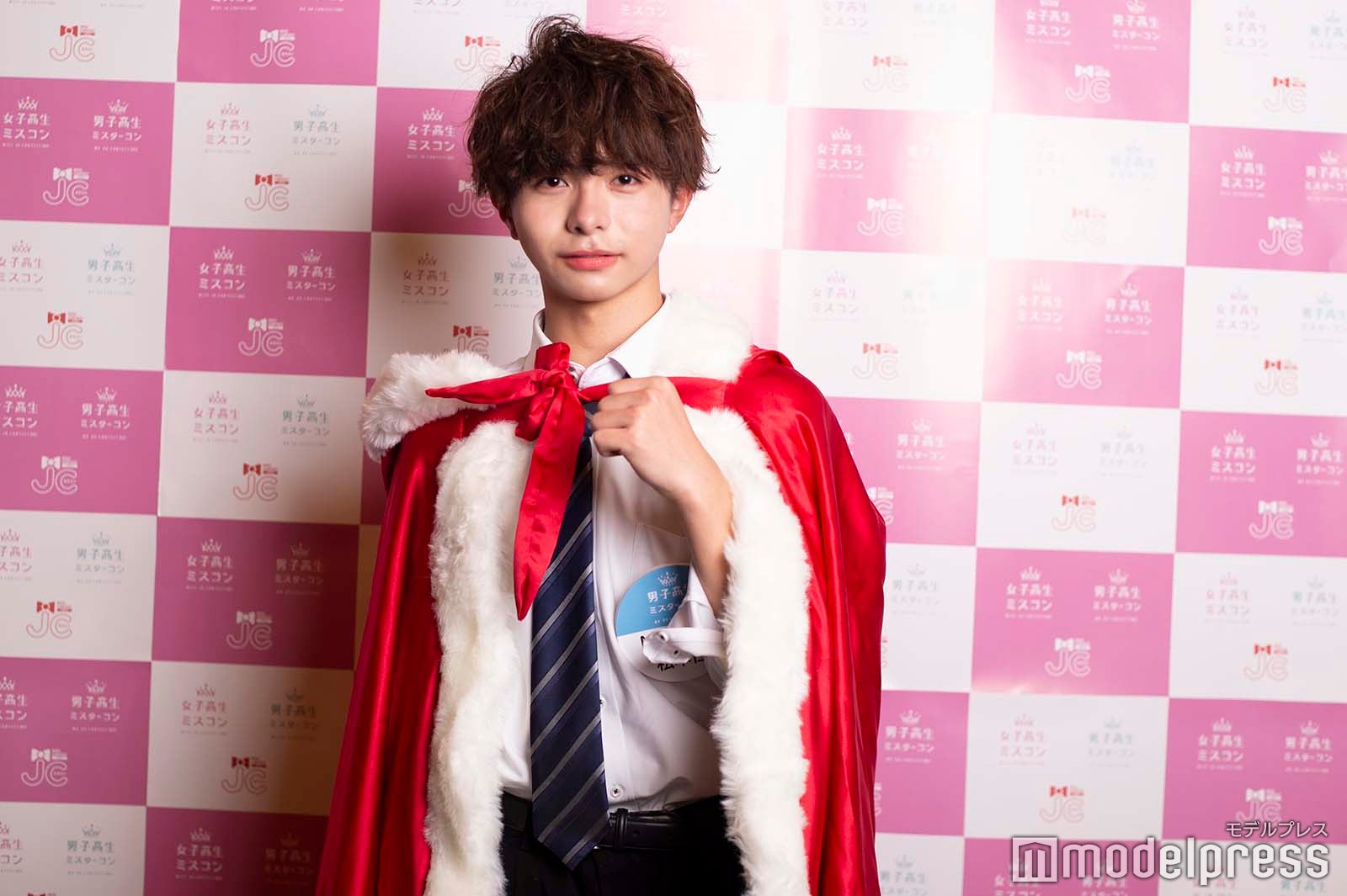 松本仁／男子高生ミスター出場時の様子（C）モデルプレス