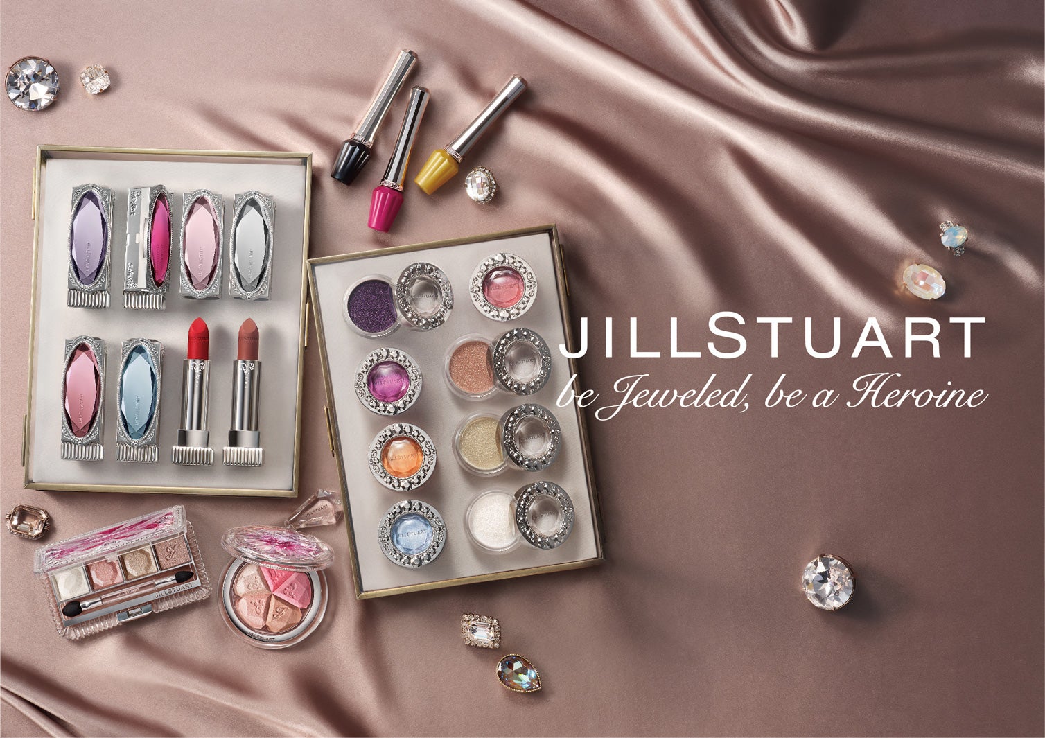「ジルスチュアート ビューティ」スプリングコレクションメインビジュアル（C）JILL STUART Beauty