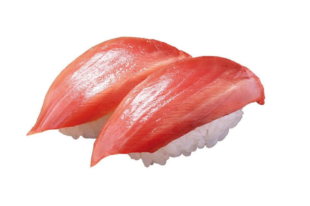 はま寿司（焼津産一本釣りとろかつお）