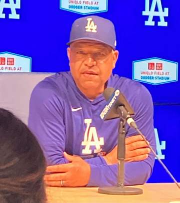 大谷翔平 球宴本塁打競争は「出ない」ロバーツ監督が会見で不参加意向発表 11日・Dバックス戦は予定通り先発へ