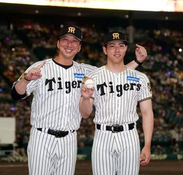 阪神・藤川監督「おめでたいですね。初勝利ですから」 プロ初勝利の工藤を祝福 「続けていってほしい。駆け出しですから」とさらなる成長に期待
