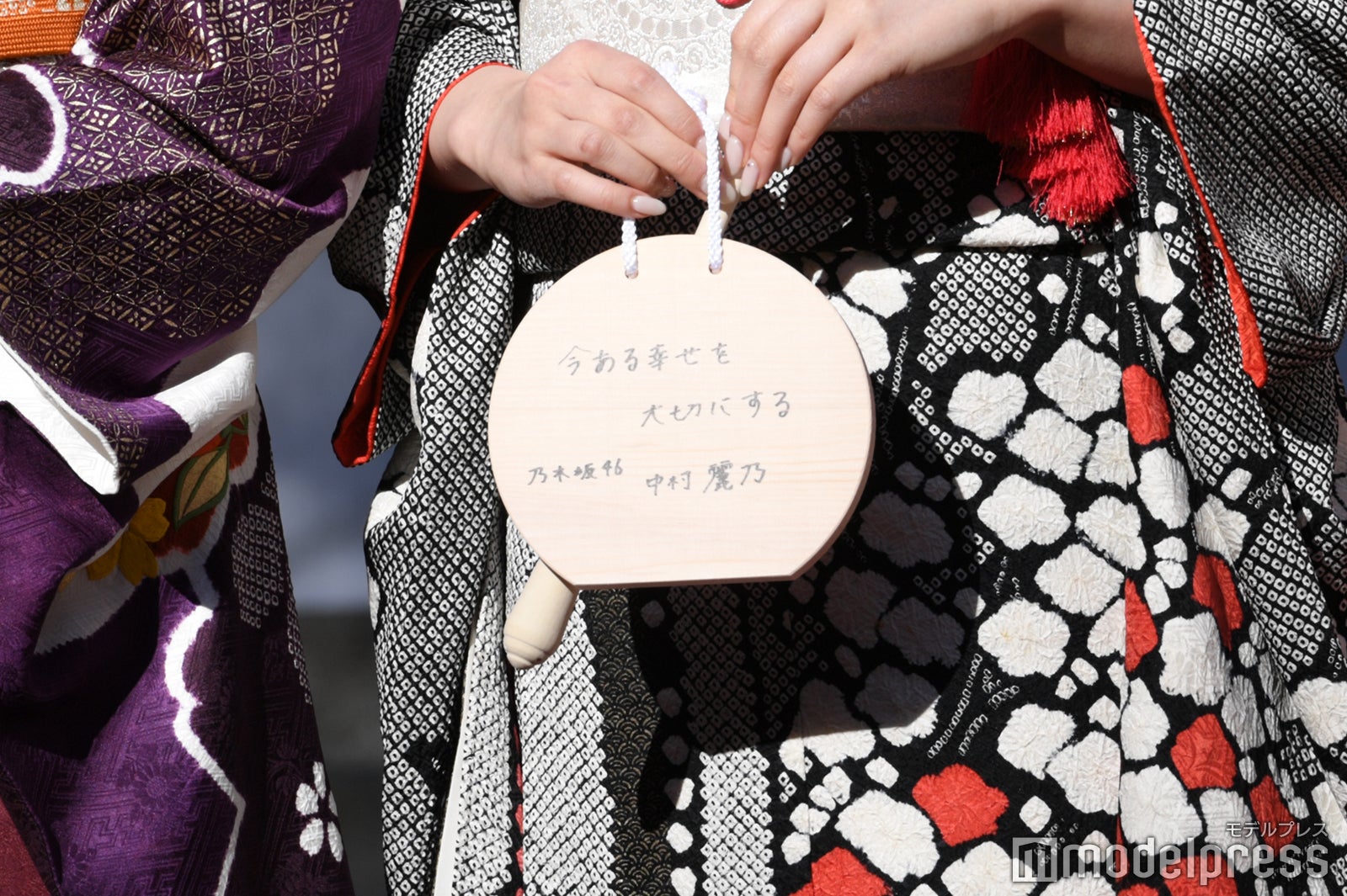 中村麗乃の絵馬 （C）モデルプレス
