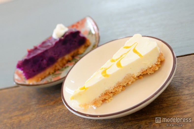 自家製のケーキもセットに