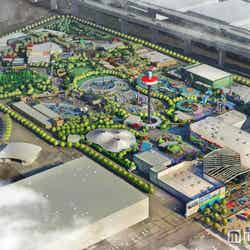 LEGOLAND Japan 完成予想図/LEGO,the LEGO logo,the Minifigure and LEGOLAND are trademarks of the LEGO Group.(C)2015 The LEGO Group.LEGOLAND is a part of Merlin Entertainments plc.