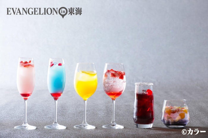 エヴァンゲリオンイメージオリジナルドリンク6種（C）カラー