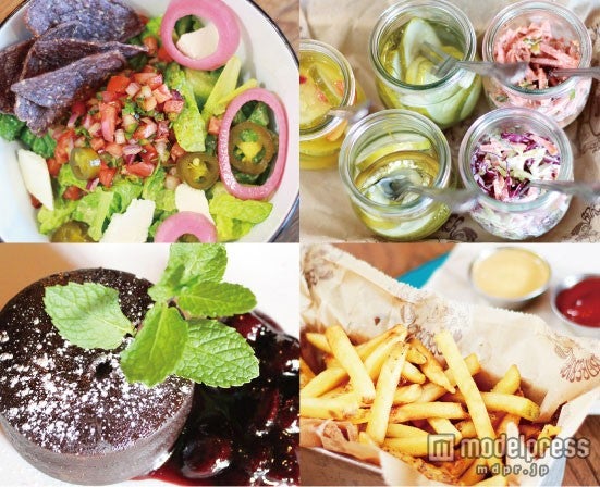 サイドメニューも充実／画像提供：Bareburger