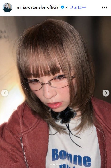渡辺みり愛Instagramより