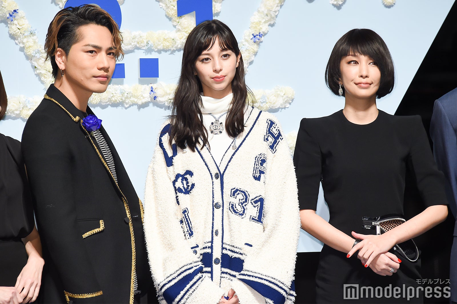 登坂広臣、中条あやみ、中島美嘉 （C）モデルプレス