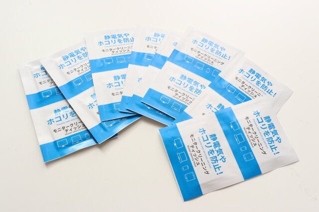 モニタークリーニングティッシュ（16枚）　入り数