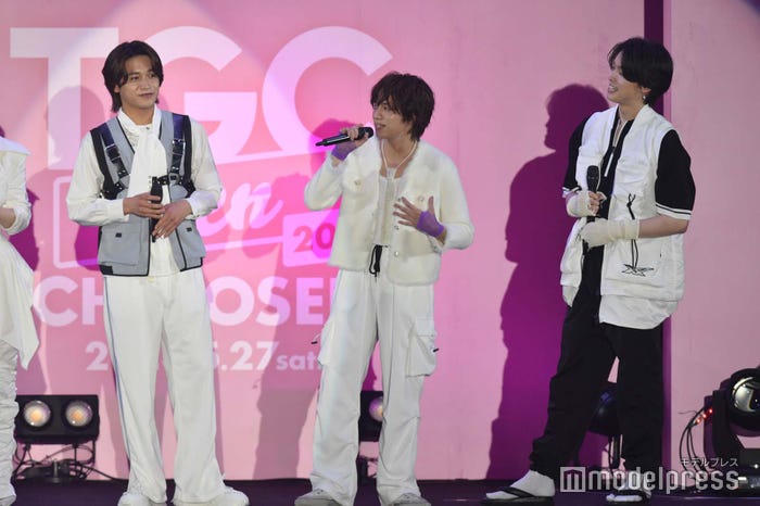 井上想良、山下幸輝、松本大輝(C)モデルプレス