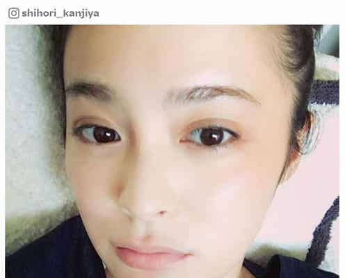 貫地谷しほりの“すっぴん”に「めっちゃキレイ」「惚れる」の声 透明美肌をファン絶賛