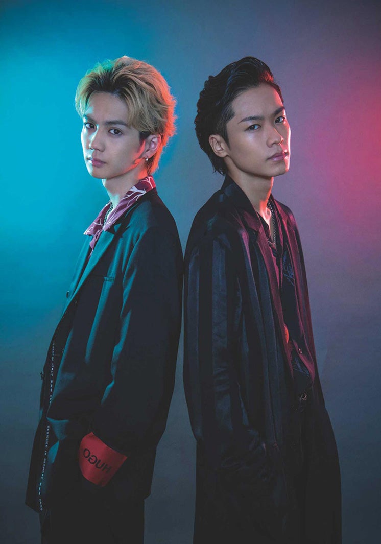 川村壱馬、吉野北人／「Audition blue」11月号より（画像提供：白夜書房）