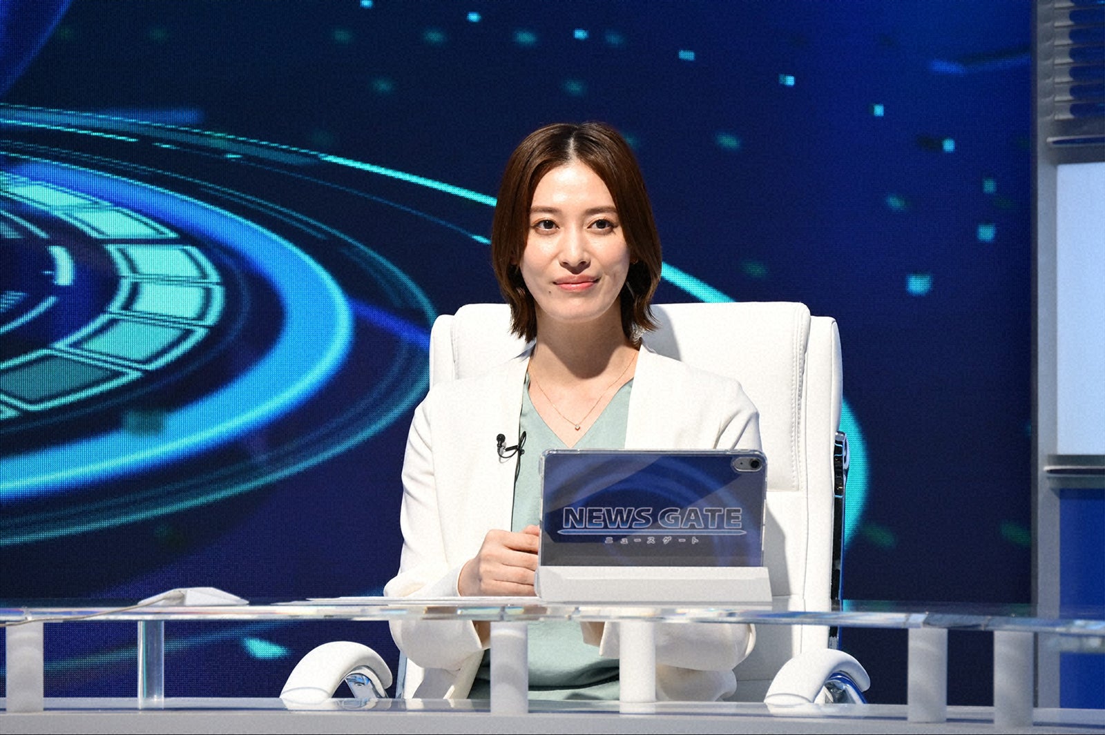 月城かなと「キャスター」第3話（C）TBS