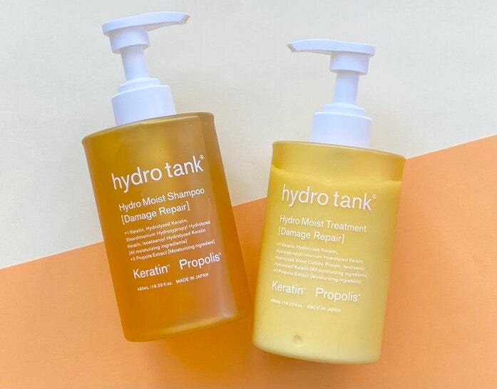 サロン発想のヘアケアブランド「ハイドロタンク」のシャンプー&トリートメント 