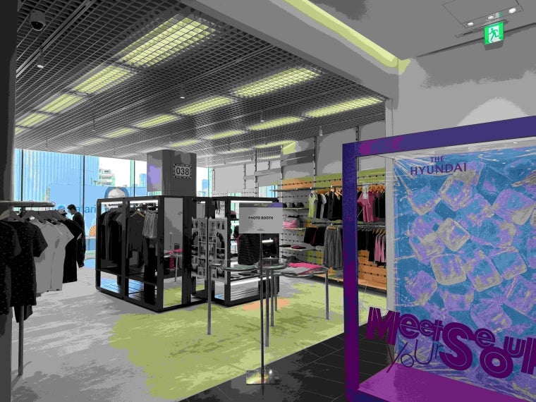 現代百貨店の大型常設店「ザ・ヒョンデ」、あすオモカドにオープン 韓国トレンドの発信拠点に