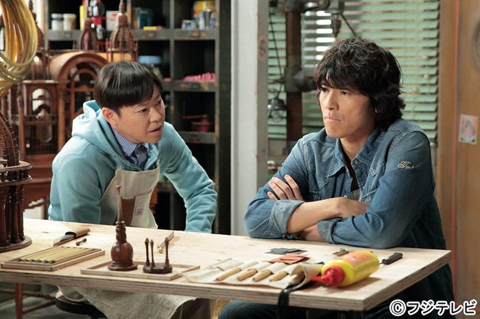 阿部サダヲ、藤木直人/『心がポキッとね』第9話より