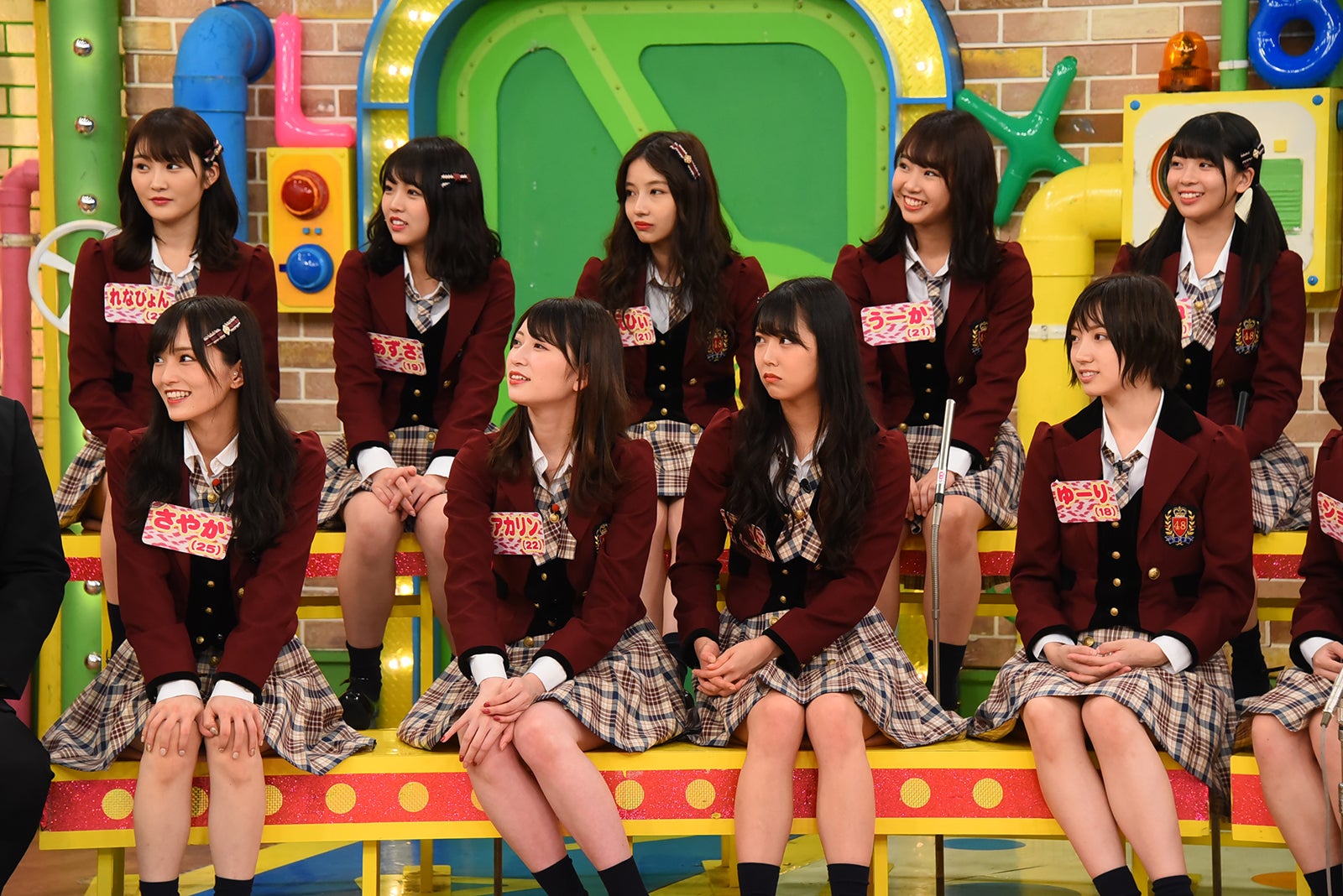 NMB48／16日放送「NMBとまなぶくん」より（C）カンテレ