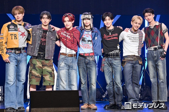 「TAGRIGHT showcase -REVEAL as 1-」の前日プレスコール・囲み取材に出席したTAGRIGHT（C）モデルプレス