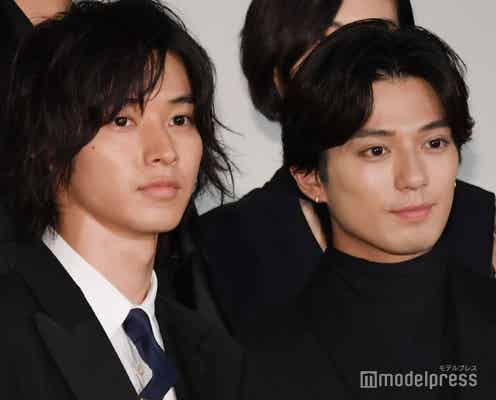 新田真剣佑「山崎賢人が好きです」2人で“両想い”アピール<二ノ国>