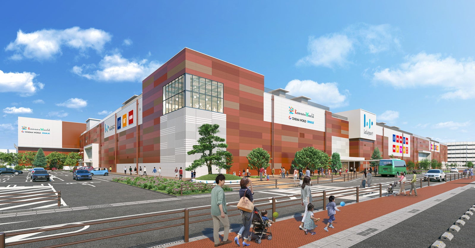 愛知「ららぽーと安城」4月18日開業 215店舗が出店＆遊具充実の全天候型ルーフトップパークも