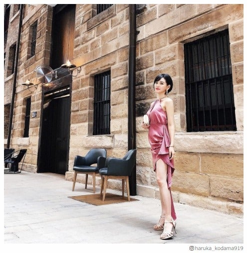 元HKT48兒玉遥、SEXYドレスでスラリ美脚あらわ 「色っぽい」と絶賛の声