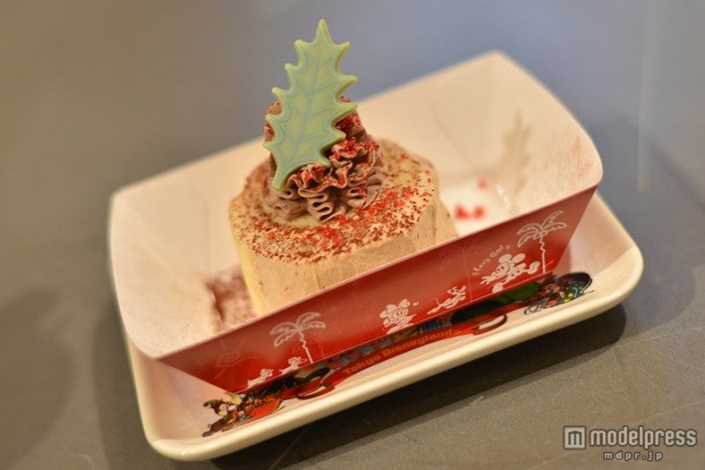 モカクリームケーキ、スーベニアプレート付き￥720