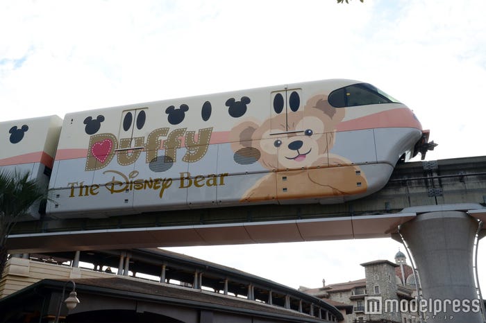 ラッピングモノレール「ダッフィー&フレンズ・ライナー」(C)モデルプレス