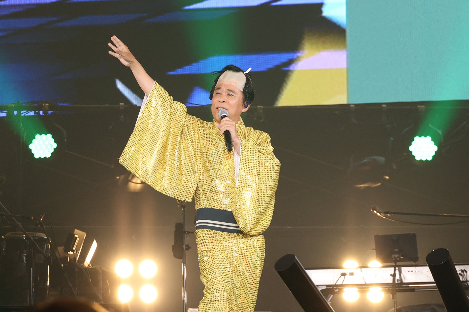 岡村隆史「ニッポン放送開局70周年記念ナインティナインのオールナイトニッポン歌謡祭」（提供写真）