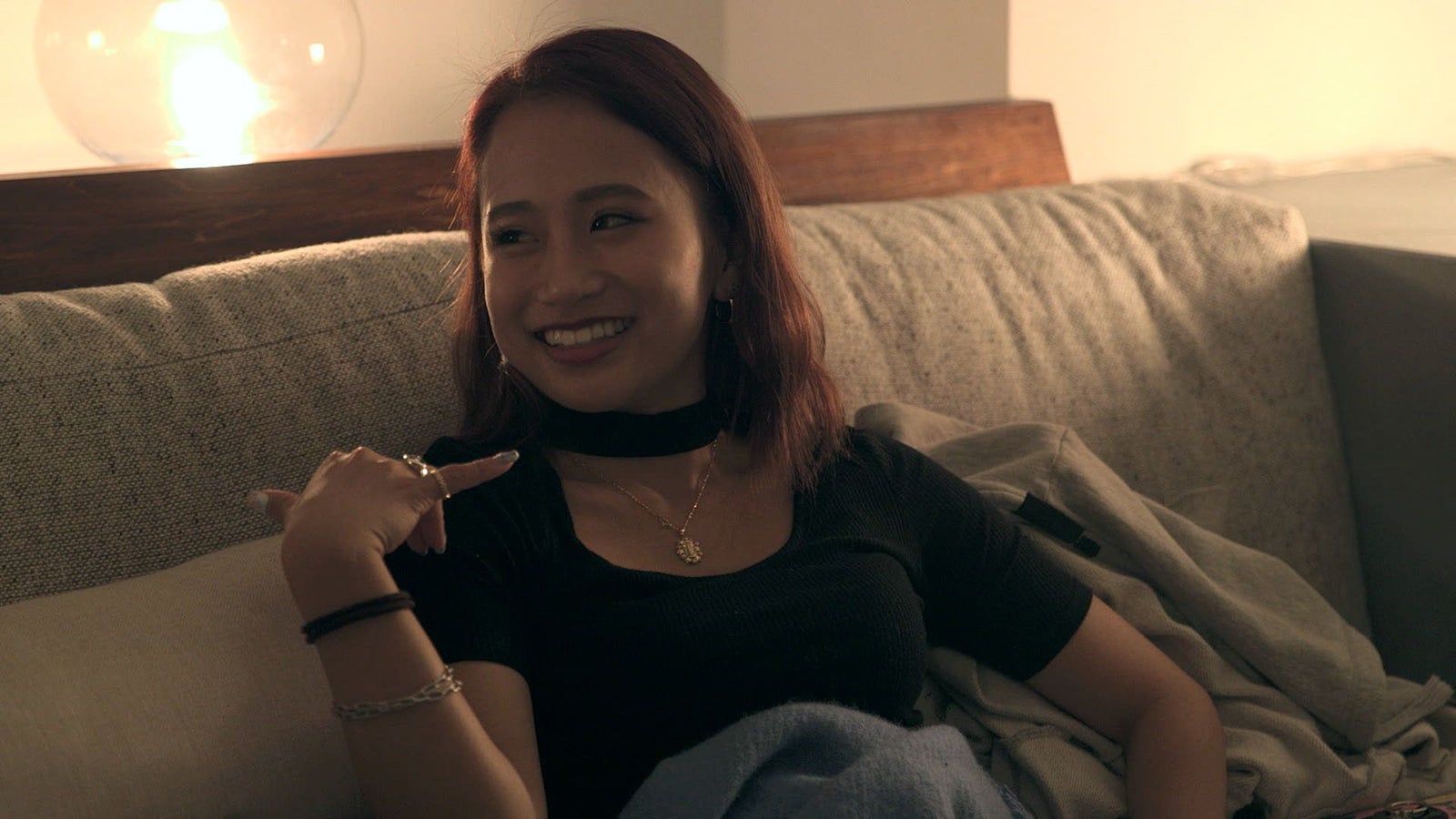 莉咲子「TERRACE HOUSE TOKYO 2019-2020」5th WEEK（C）フジテレビ／イースト・エンタテインメント