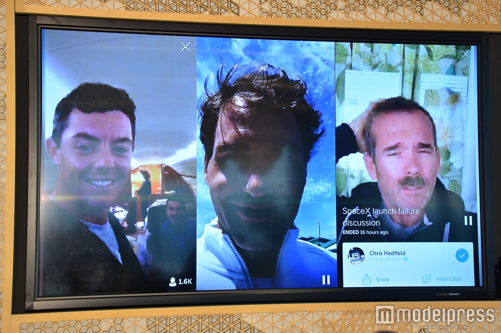 「Periscope」の事例／著名人が使用（C）モデルプレス