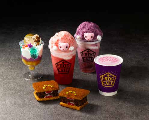 スタジオツアー東京に夏限定メニュー、ピグミーパフのかき氷ドリンクや「怪物的な怪物の本」ブラウニー