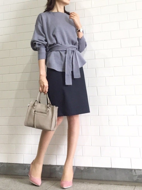 ユニクロ スマートカジュアルの春コーデ選 大人女性のオフィススタイル モデルプレス