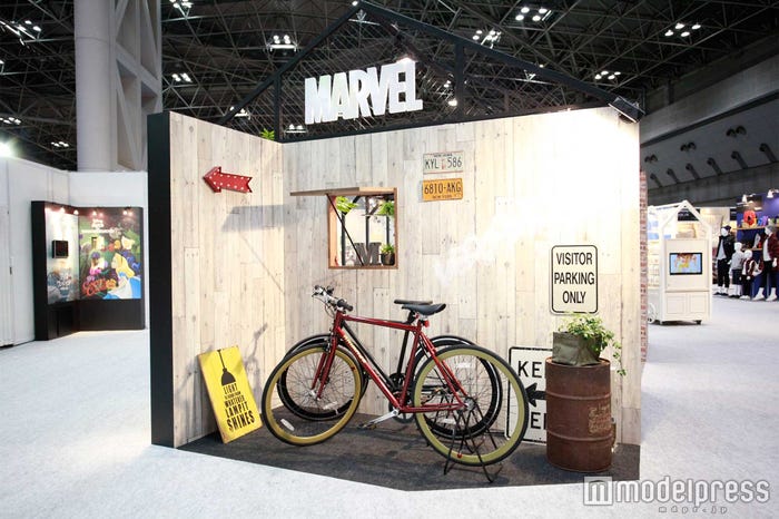 マーベルのブース(C)MARVEL