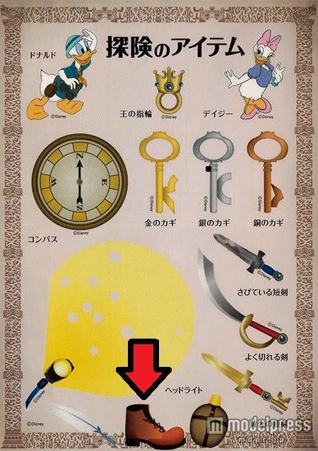 アイテムから「クツ」を見つける