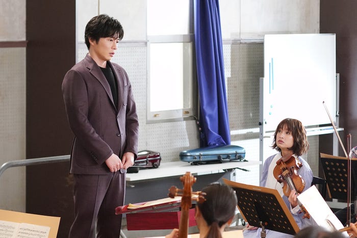 田中圭、門脇麦/「リバーサルオーケストラ」最終話より(C)日本テレビ