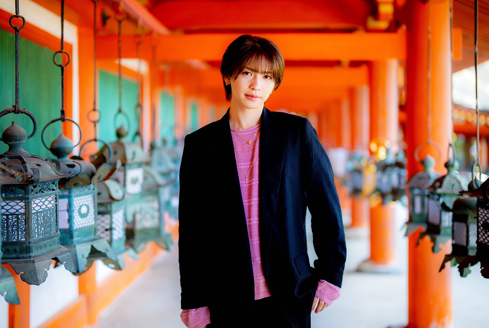 岩橋玄樹、ライブ成功祈願で春日神社訪れる 世界遺産でSPパフォーマンスへ