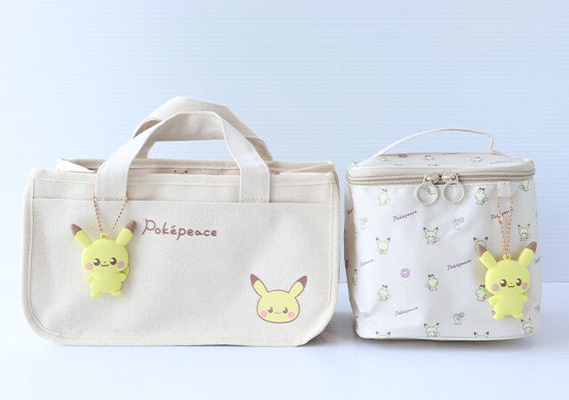 付録　ムック　宝島社　ポケモン　ポケピース　バニティポーチ　トートバッグ　ピカチュウ