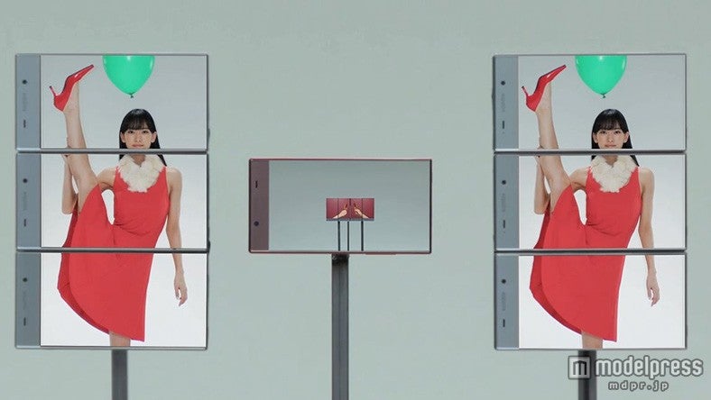 I字バランスで風船割り