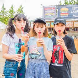 モデルプレス - フェスでのおしゃれコーデを松本愛・中田クルミ・やのあんながチェック!<Kawaii JAPAN-da!!>