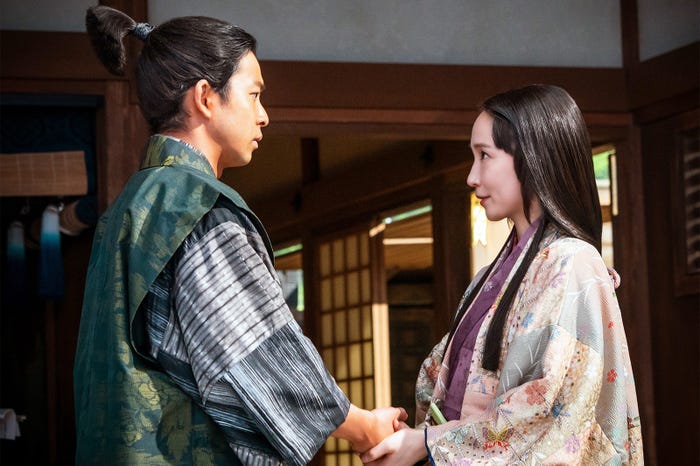 仲野太賀、吉岡里帆「豊臣兄弟!」第24話(C)NHK