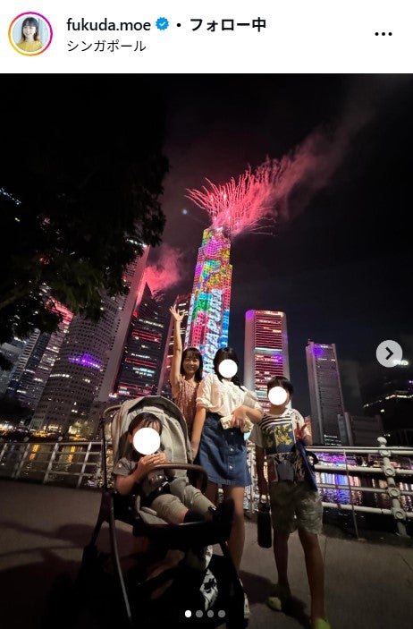 福田萌Instagramより